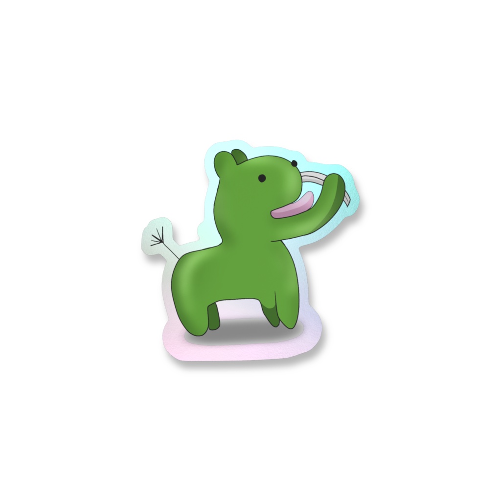 xザウルス スマホステッカー大