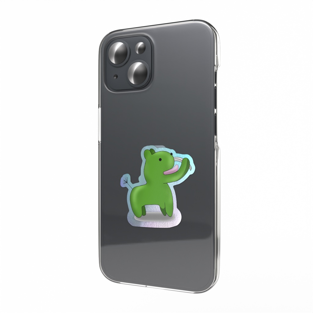 xザウルス　スマホステッカー大