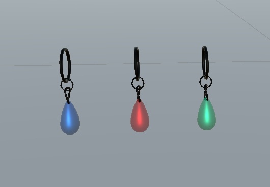 アクセサリー「涙の雫」