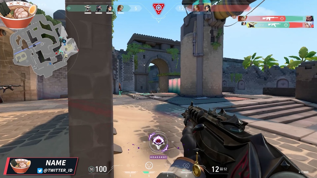 VALORANT シンプルオーバーレイ