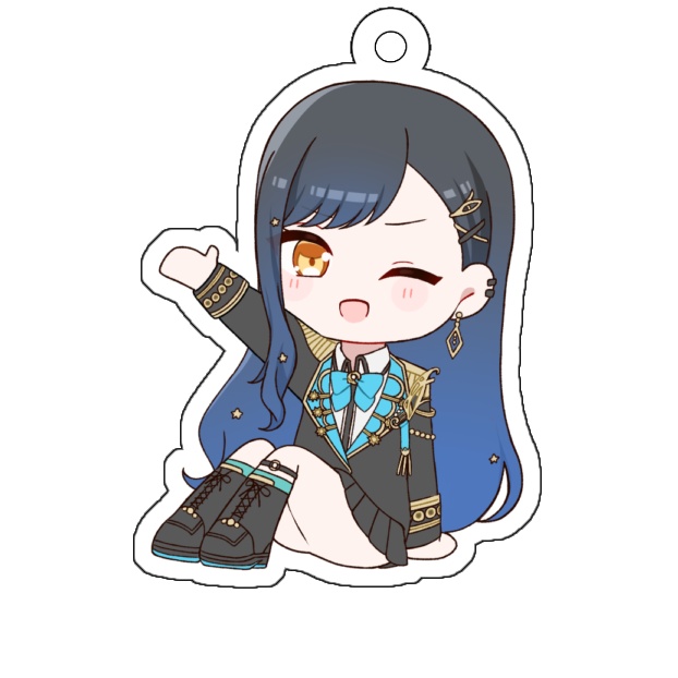 ホログラムアクリルキーホルダー(白石杏)