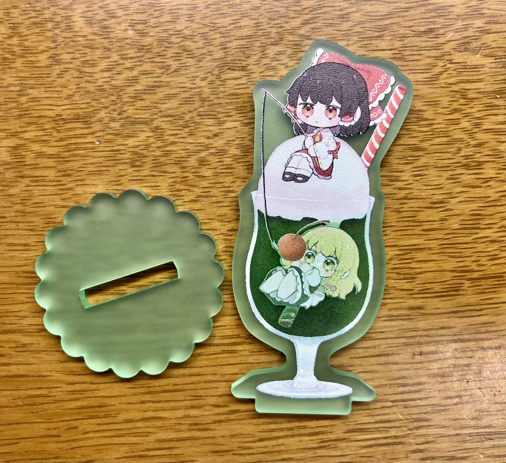 レイマリ　クリームソーダアクスタ