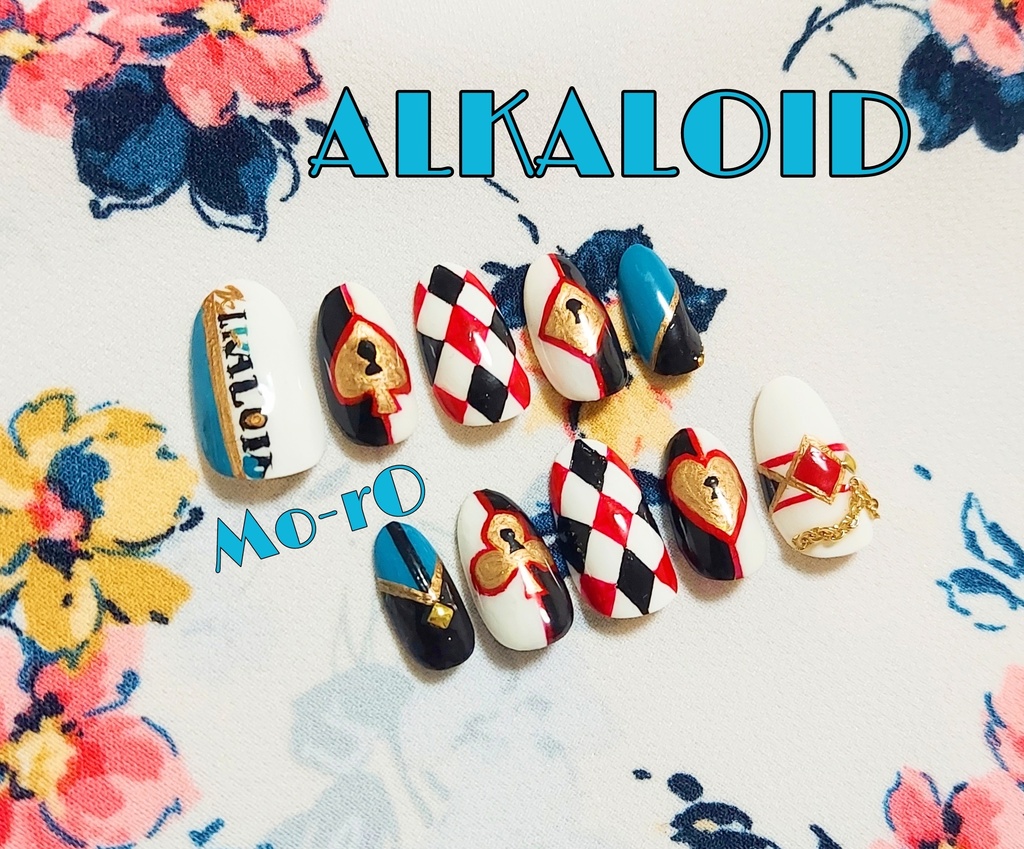 【あんスタ】ALKALOIDモチーフネイル