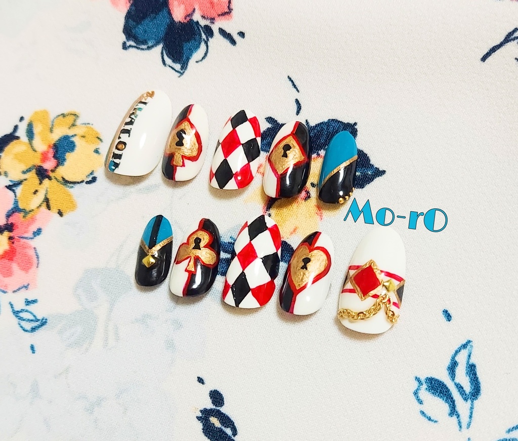 【あんスタ】ALKALOIDモチーフネイル