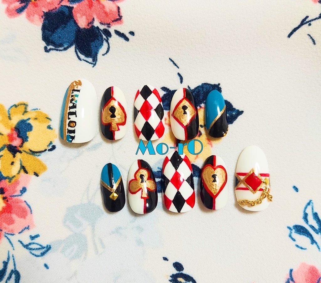 【あんスタ】ALKALOIDモチーフネイル