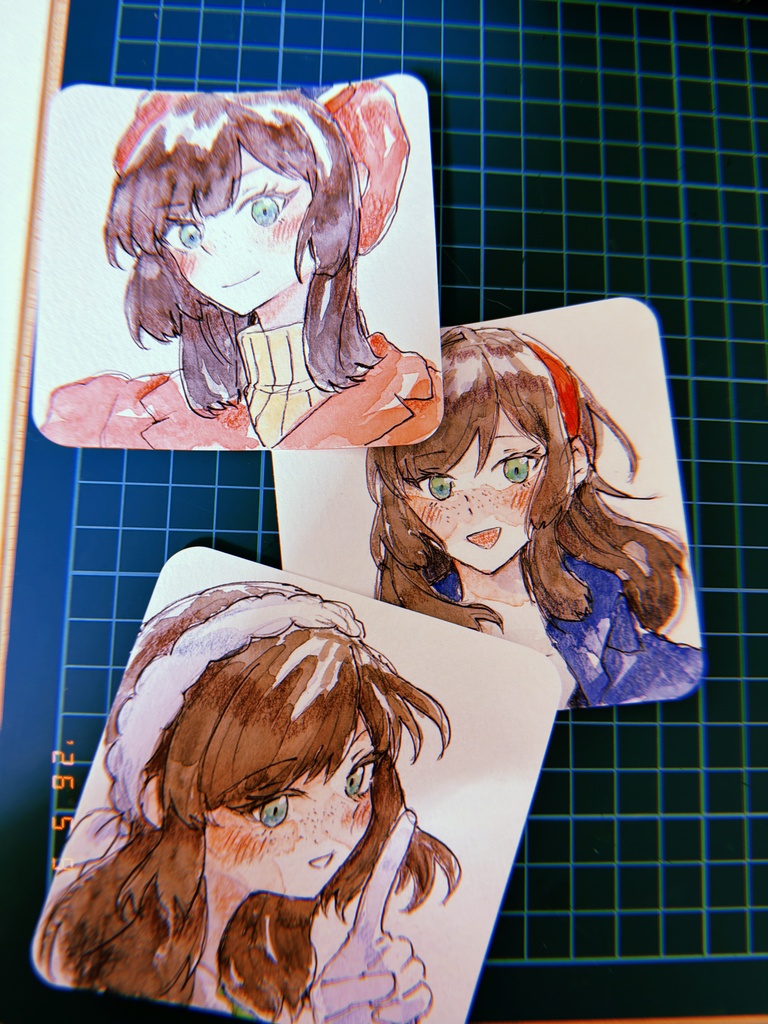 てのひらペーパー原画@モガドール