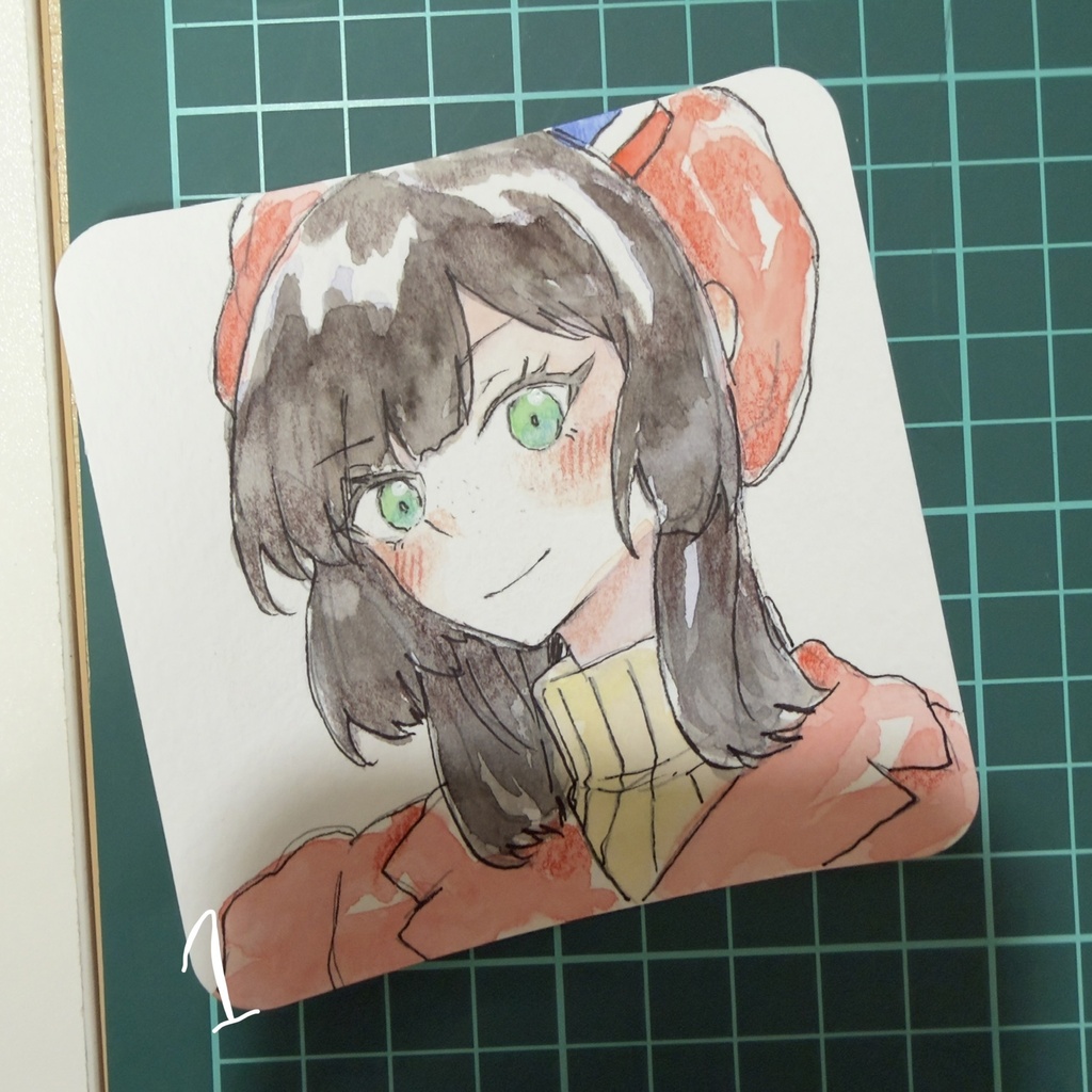 てのひらペーパー原画@モガドール