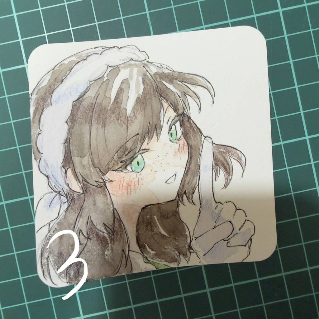 てのひらペーパー原画@モガドール