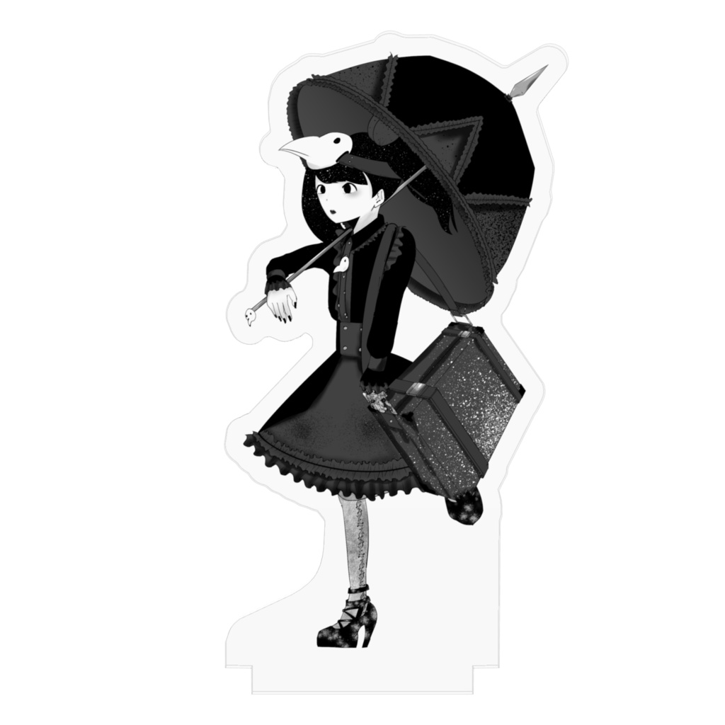 墨ちゃんアクリルフィギュア