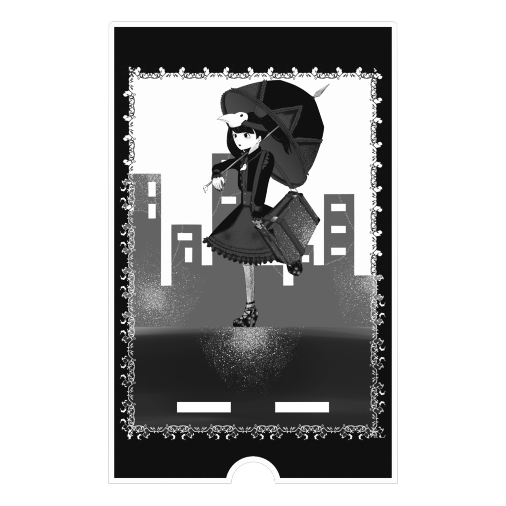 墨ちゃんスマホスタンド