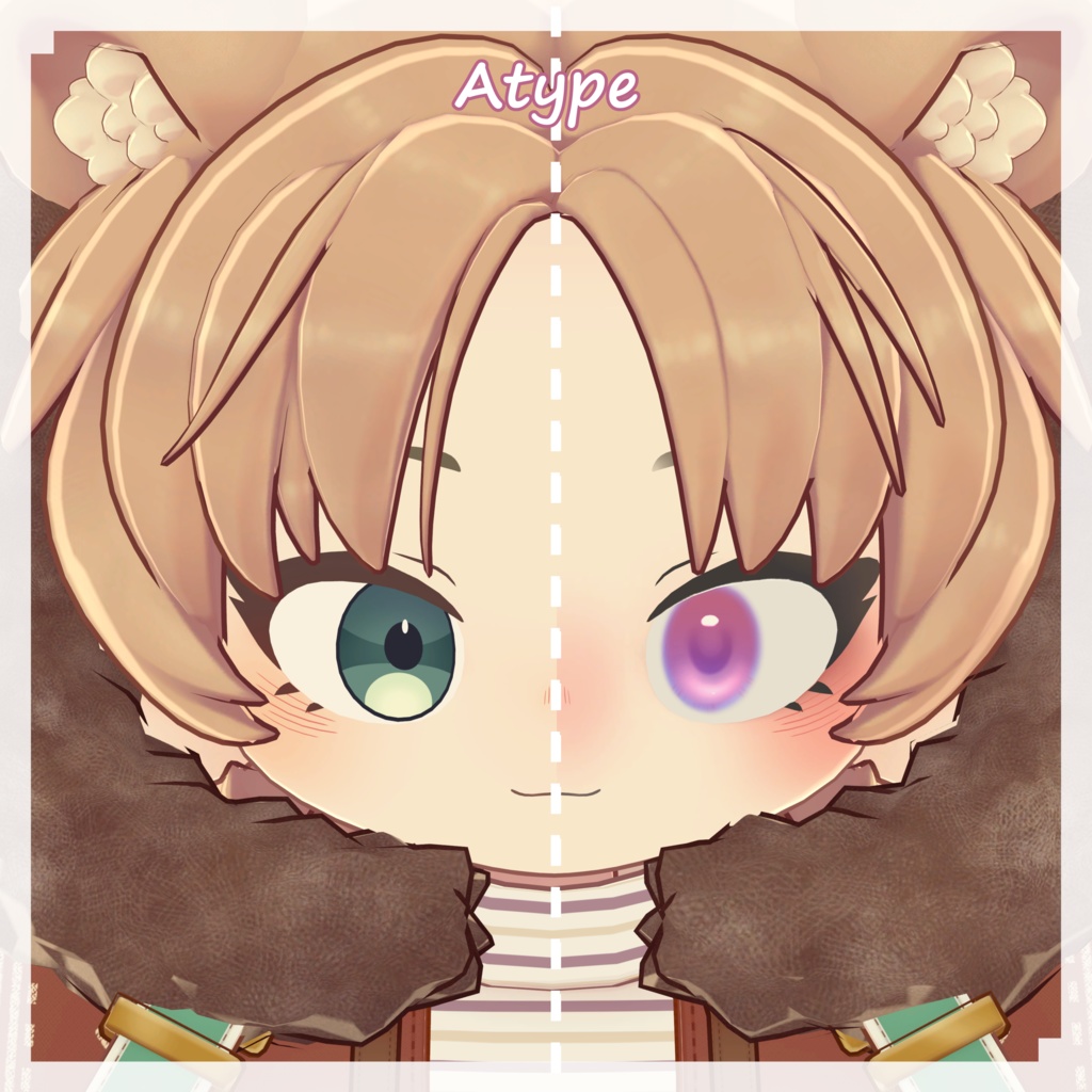 【ノラフィリカ/NoraFirika対応】Mellow Glow Make&eye texture【SALE中】