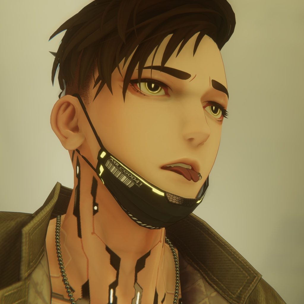 スプリットタン+舌ピアス【社畜の連成さん専用】