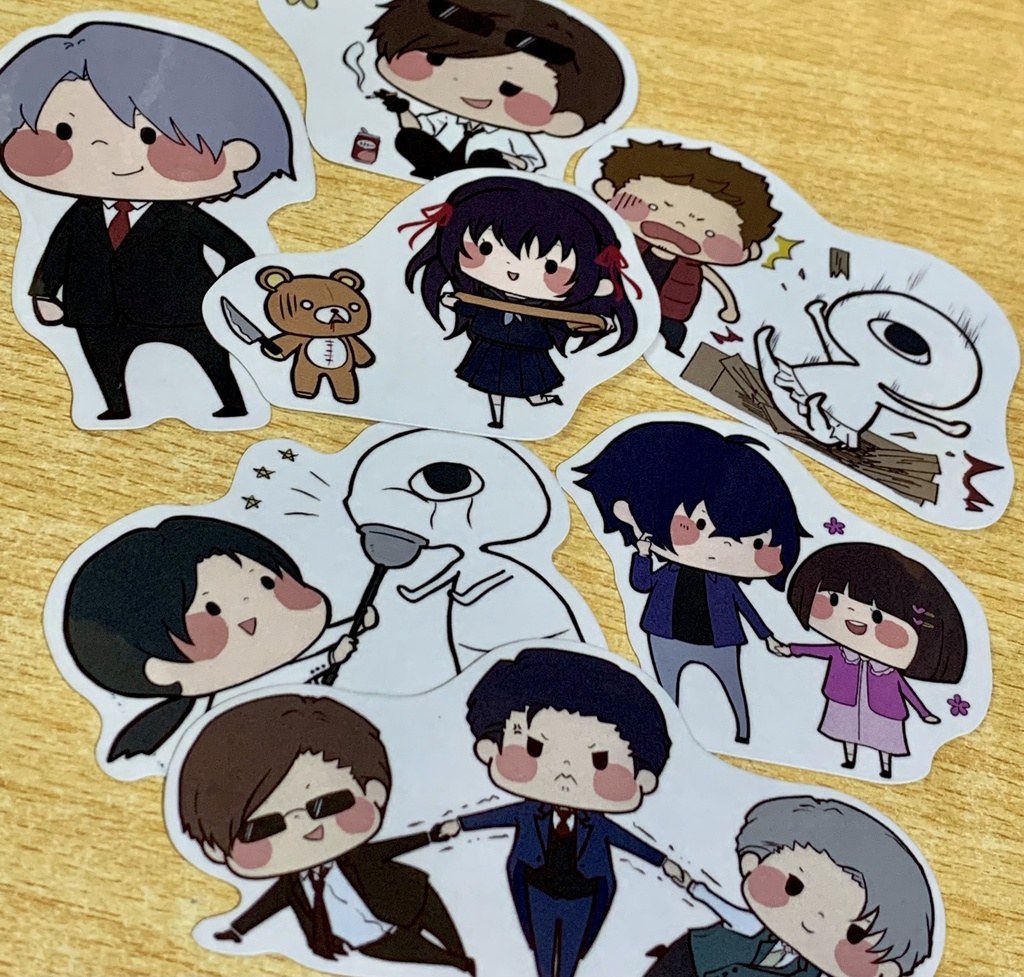 今日も平和な菊川市 ステッカー