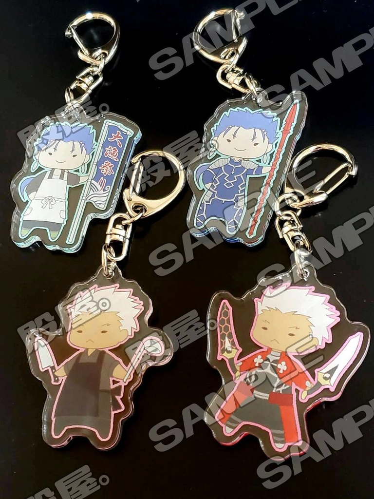 FGOキャライメージアクリルキーホルダー