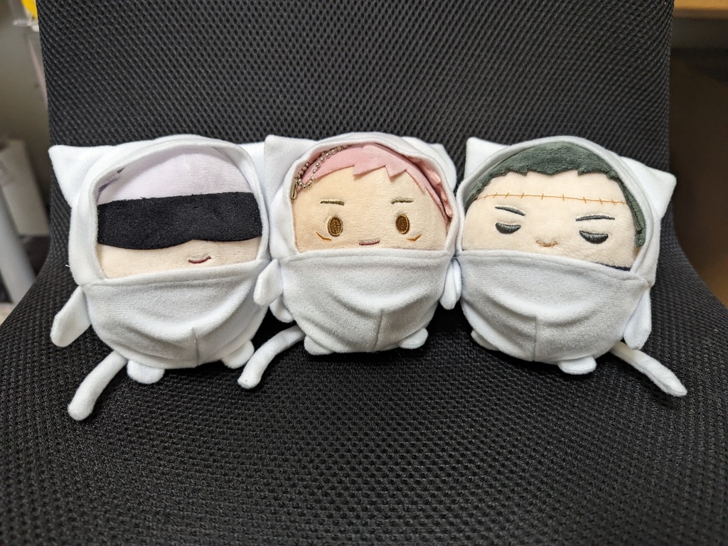 ふわコロりん用　白猫きぐるみ