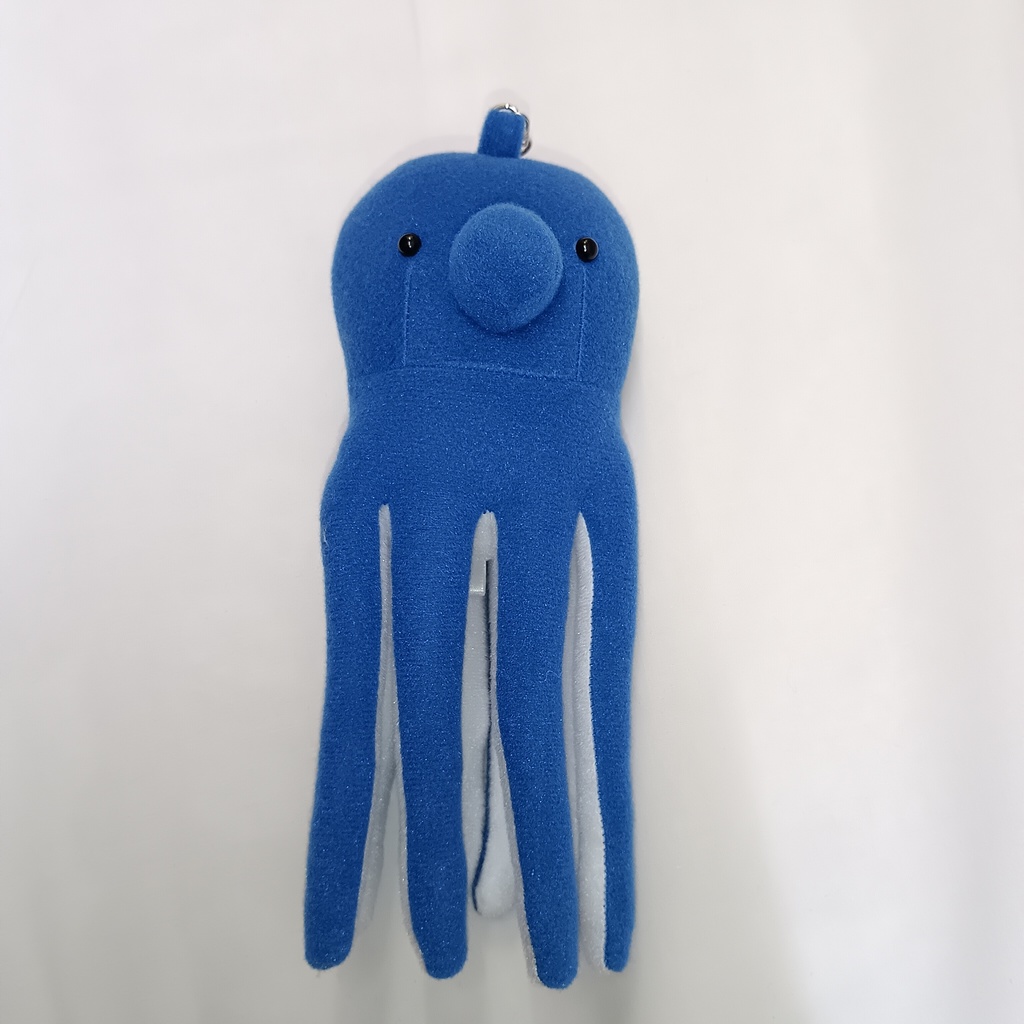 ぬいキャッチたこ　青　中サイズ