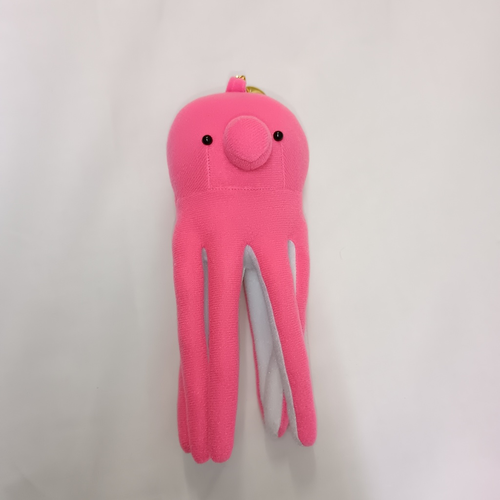 ぬいキャッチたこ　ショッキングピンク　中サイズ