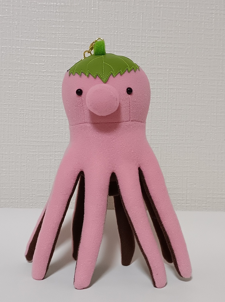 ぬいキャッチたこ　桜餅　中サイズ