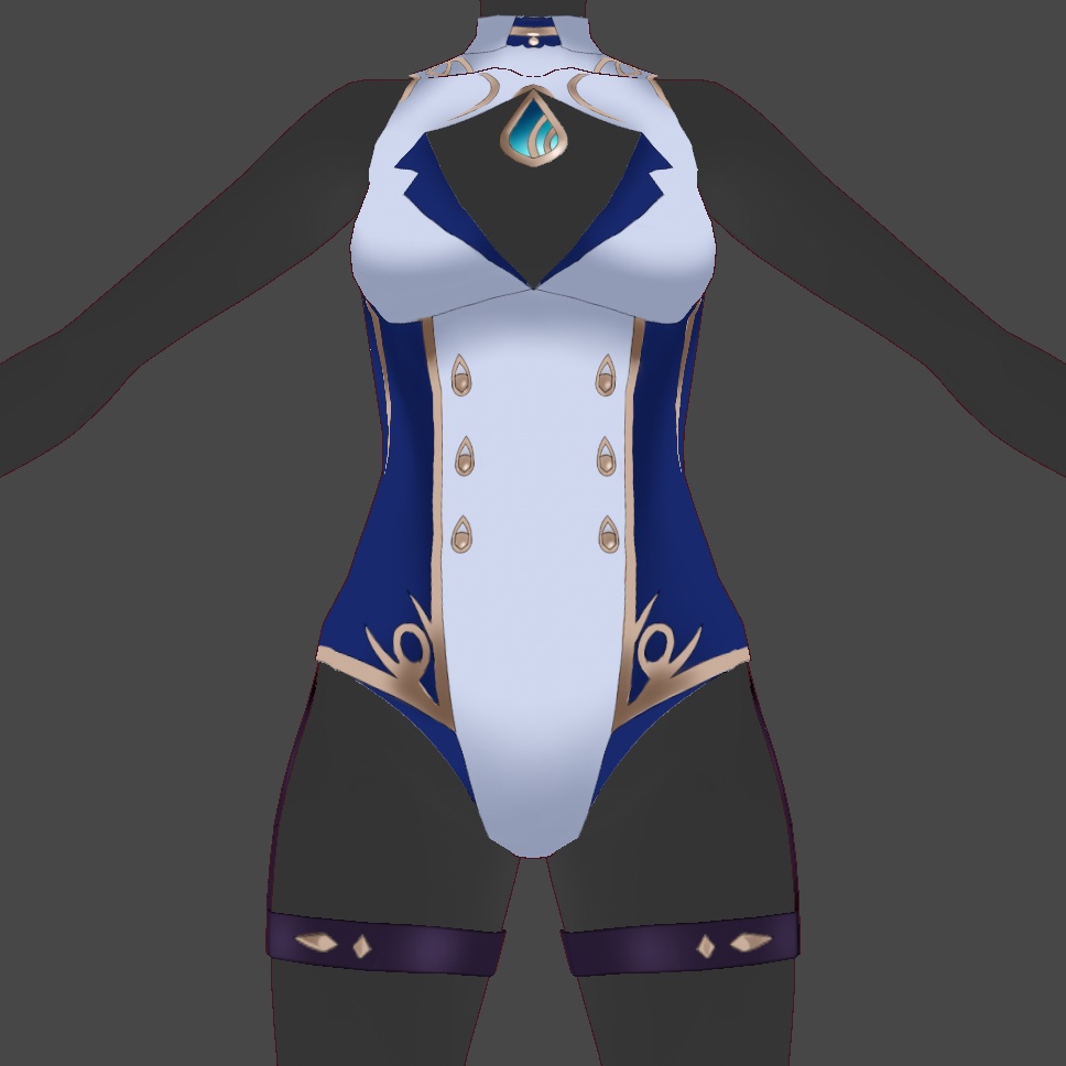 Furina´s Inspired Swimsuit Genshin Impact