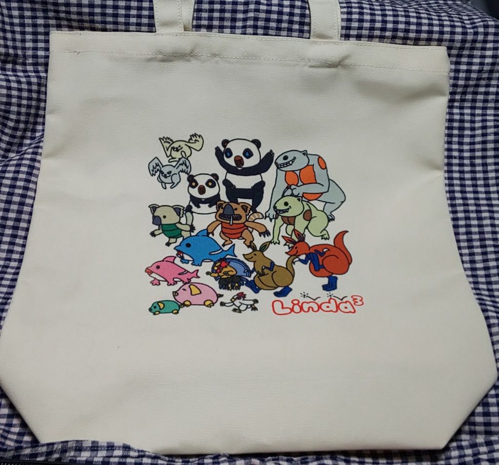 リンダキューブ 動物トートバッグ ぐんそうの倉庫 Booth リンダキューブ 動物トートバッグ ぐんそうの倉庫 Booth