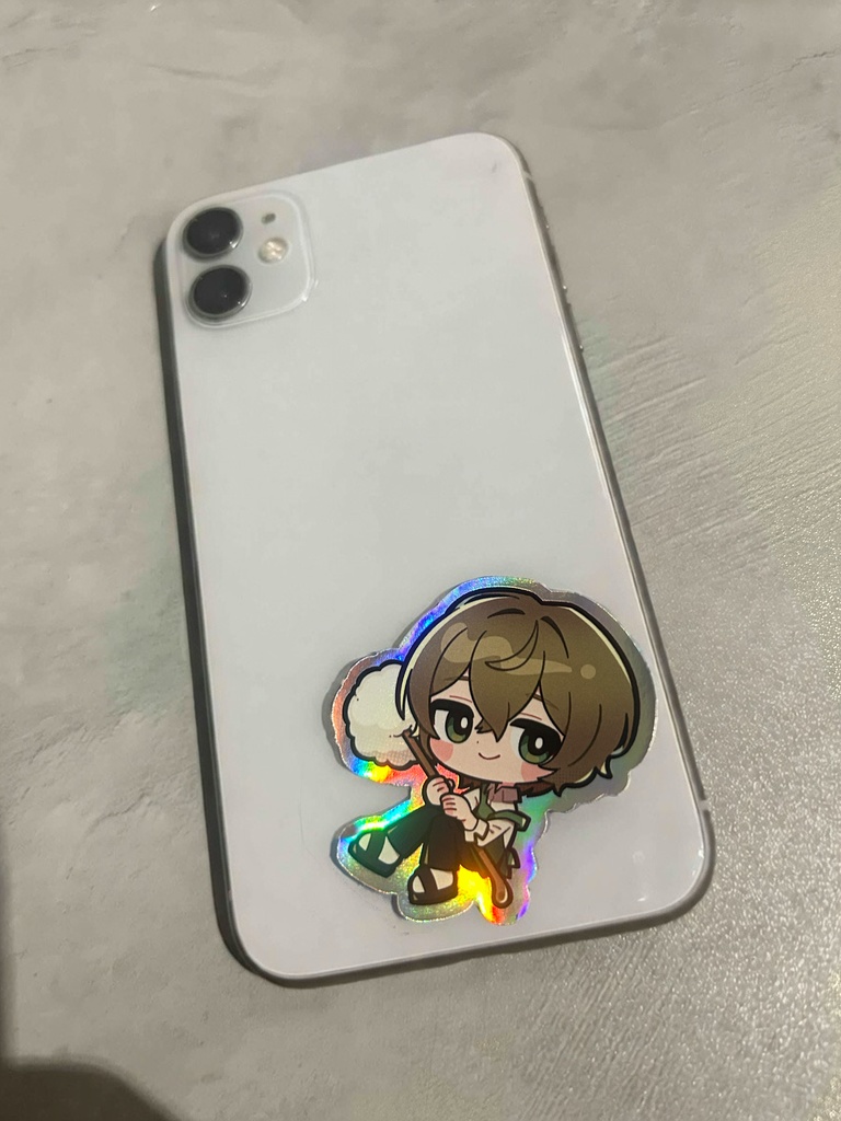 オーロラスマホステッカー