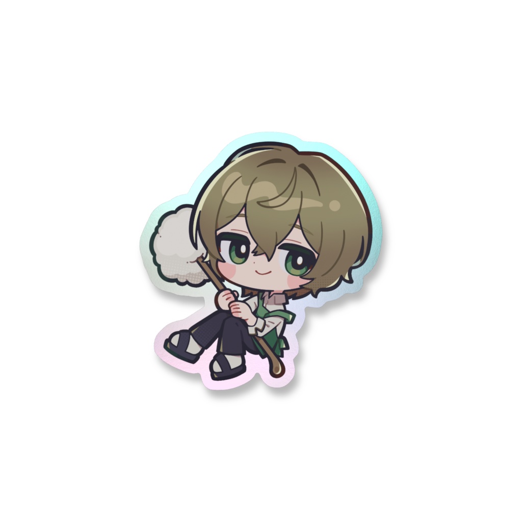 オーロラスマホステッカー