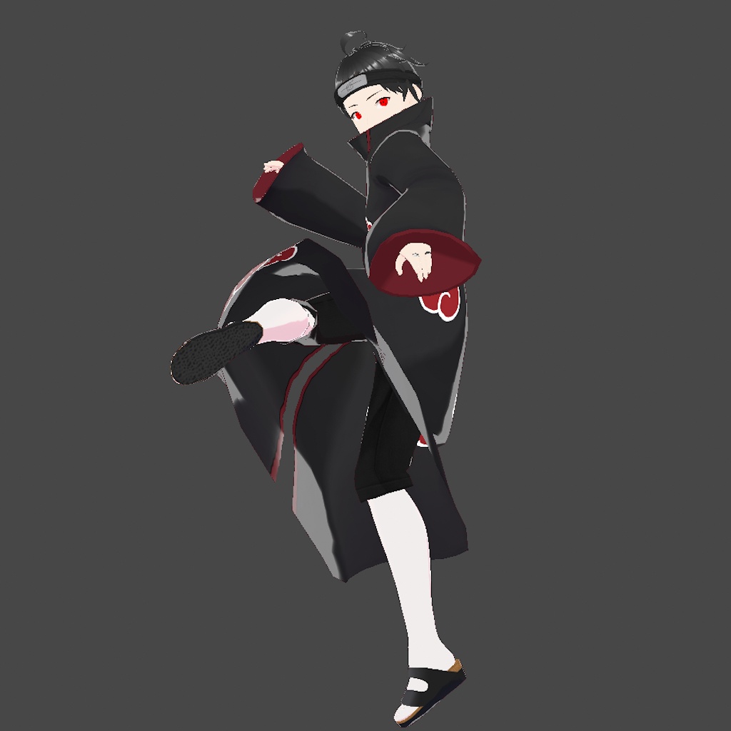 (VROID) Naruto - Akatsuki Cloak