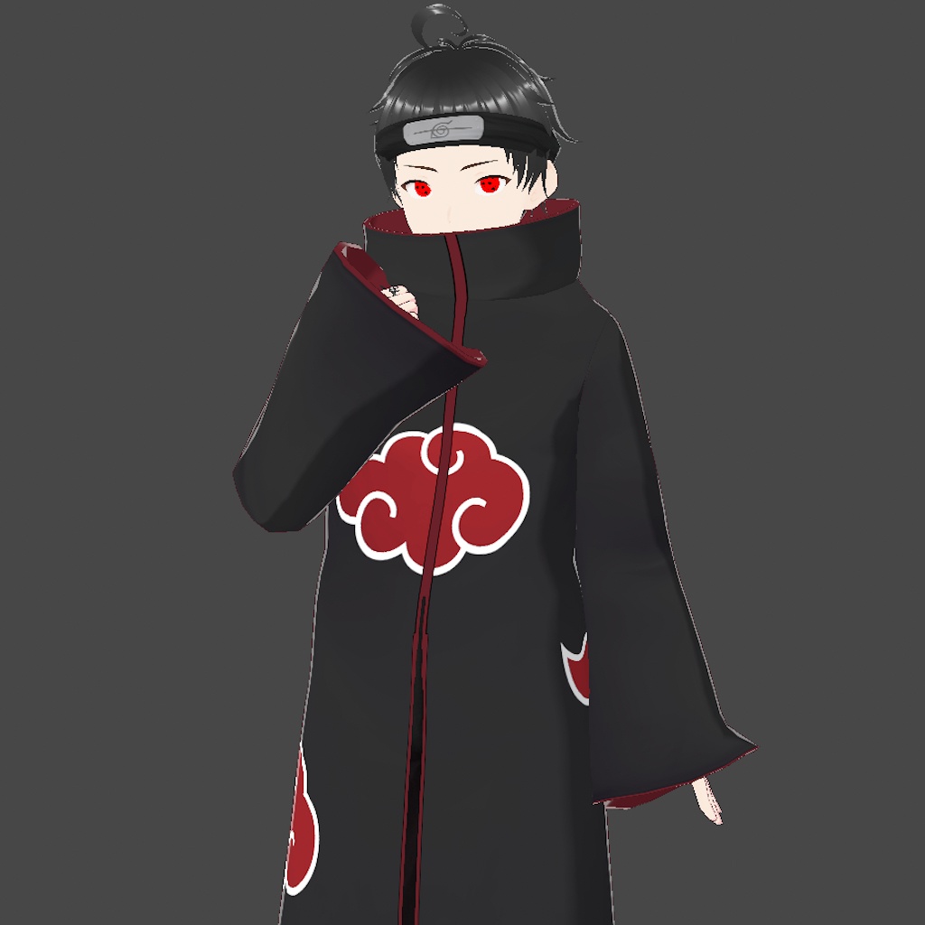 (VROID) Naruto - Akatsuki Cloak