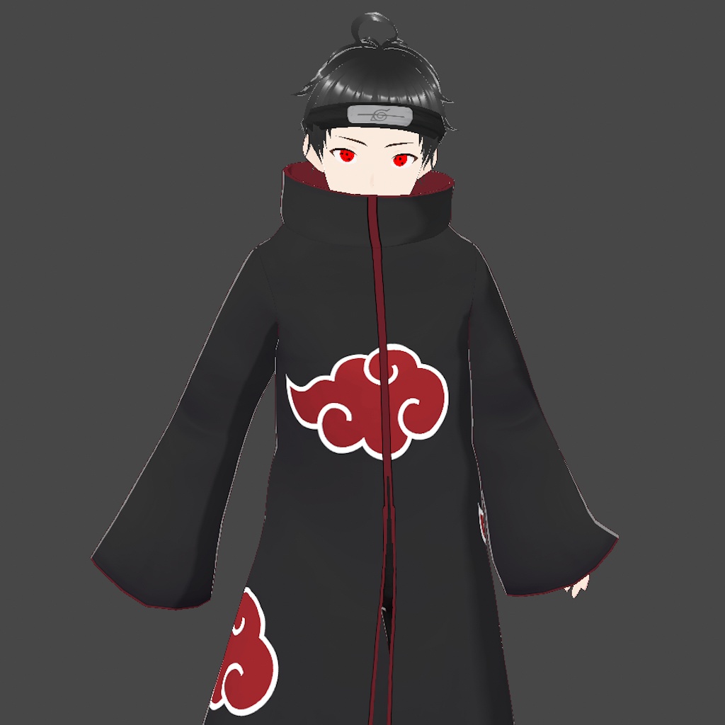(VROID) Naruto - Akatsuki Cloak