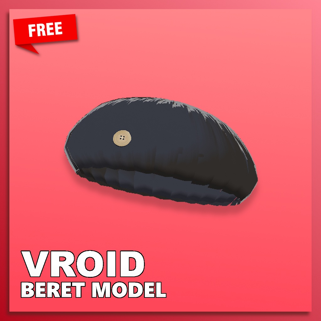 (VROID) Beret 