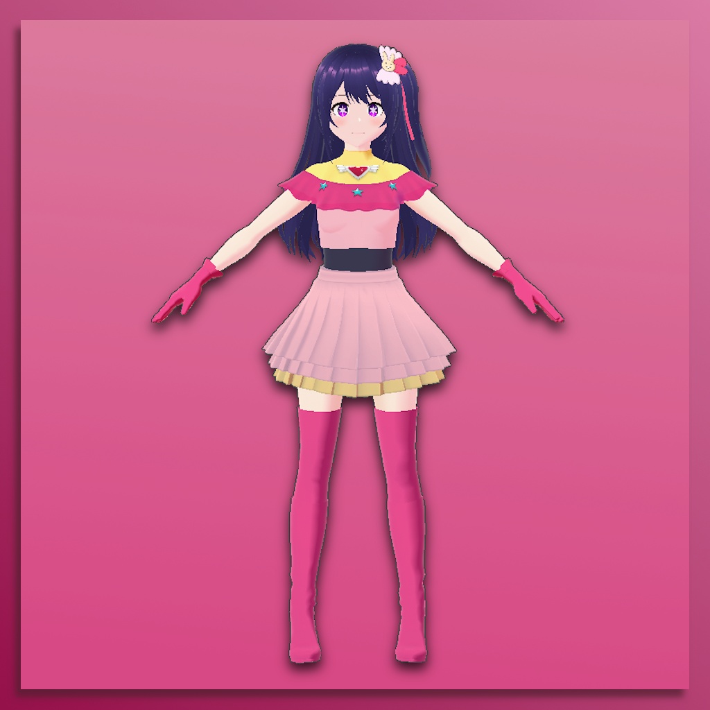 Oshi no Ko - Ai Hoshino Model (REUPLOAD)