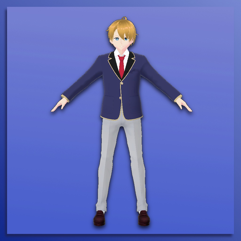 Oshi no Ko - Aqua "School Outfit" Model (REUPLOAD)