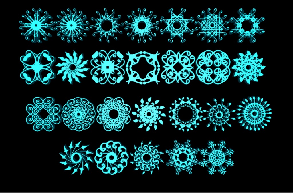 全132種 模様系3Dモデル&テクスチャ 2