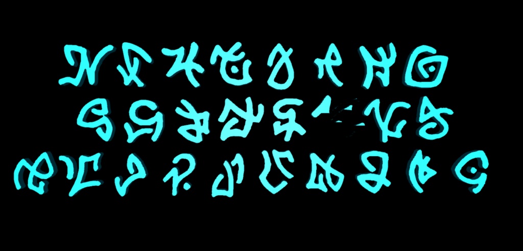 全176種 不思議文字系3Dモデル&テクスチャ