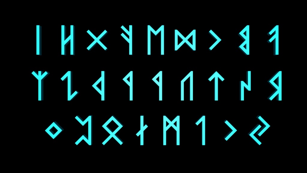 全207種 古代・不思議文字&模様 3Dモデル&テクスチャ