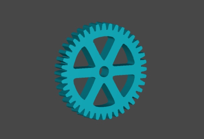 歯車3Dモデル&テクスチャ