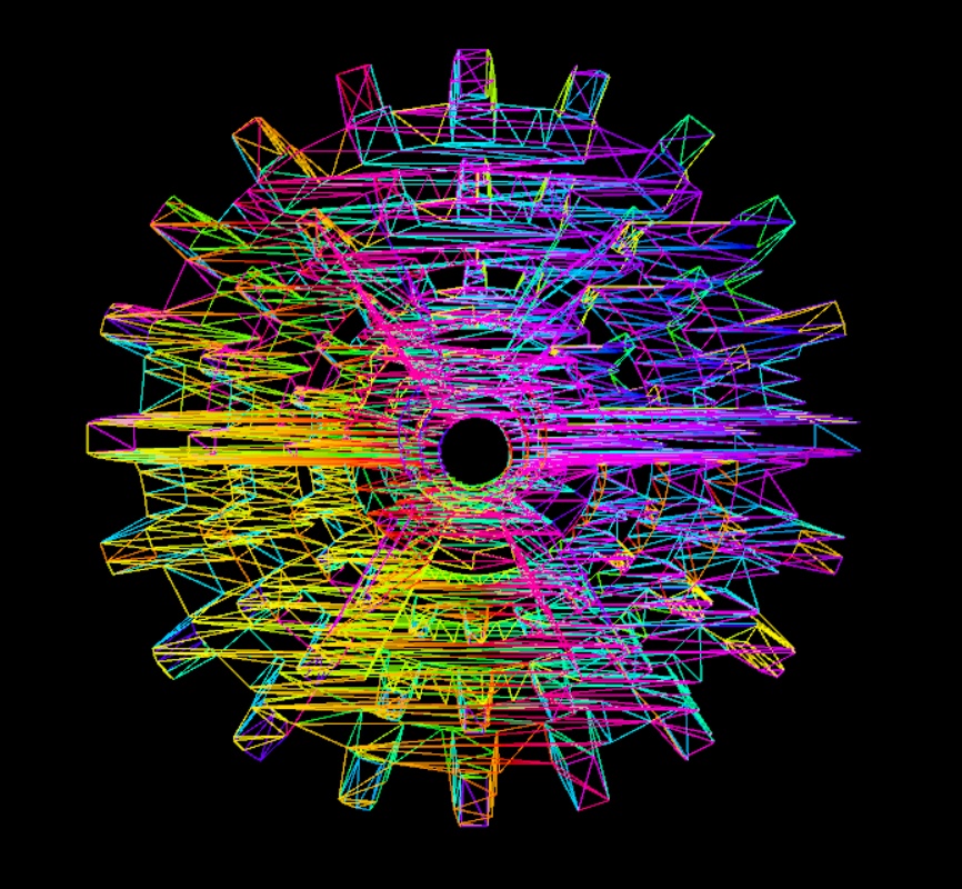 v1.0 ゲーミング拡散・くねくね・ライン・アウトラインシェーダ