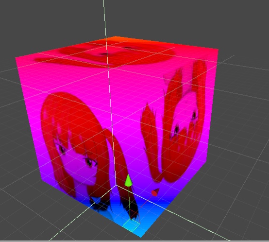 v1.0 Overlay Glitchシェーダ