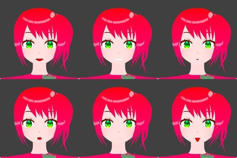 VRChat想定オリジナル3Dモデル "スプラ”