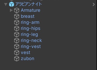薄荷ちゃん用 アラビアンナイト風衣装