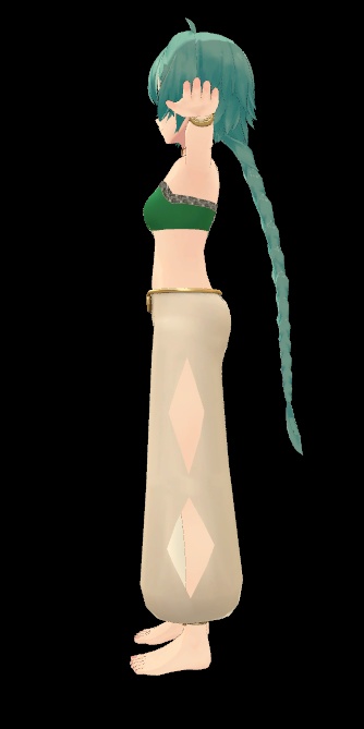 薄荷ちゃん用 アラビアンナイト風衣装