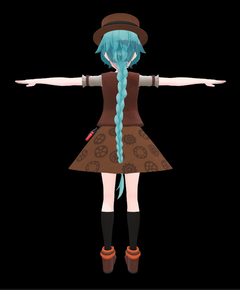 薄荷ちゃん用 スチームパンク風衣装