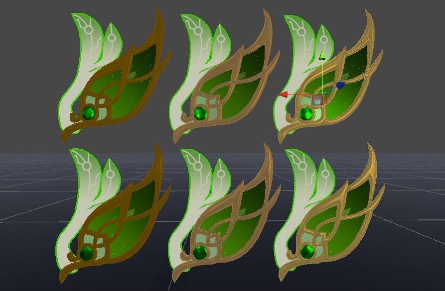 VRChat想定 深林の記憶3Dモデル