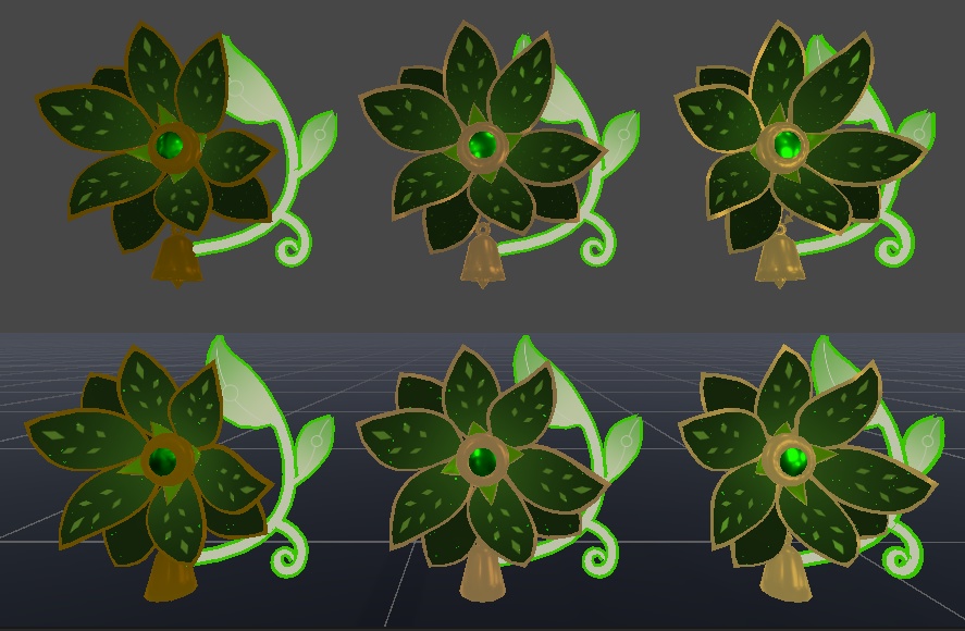 VRChat想定 深林の記憶3Dモデル