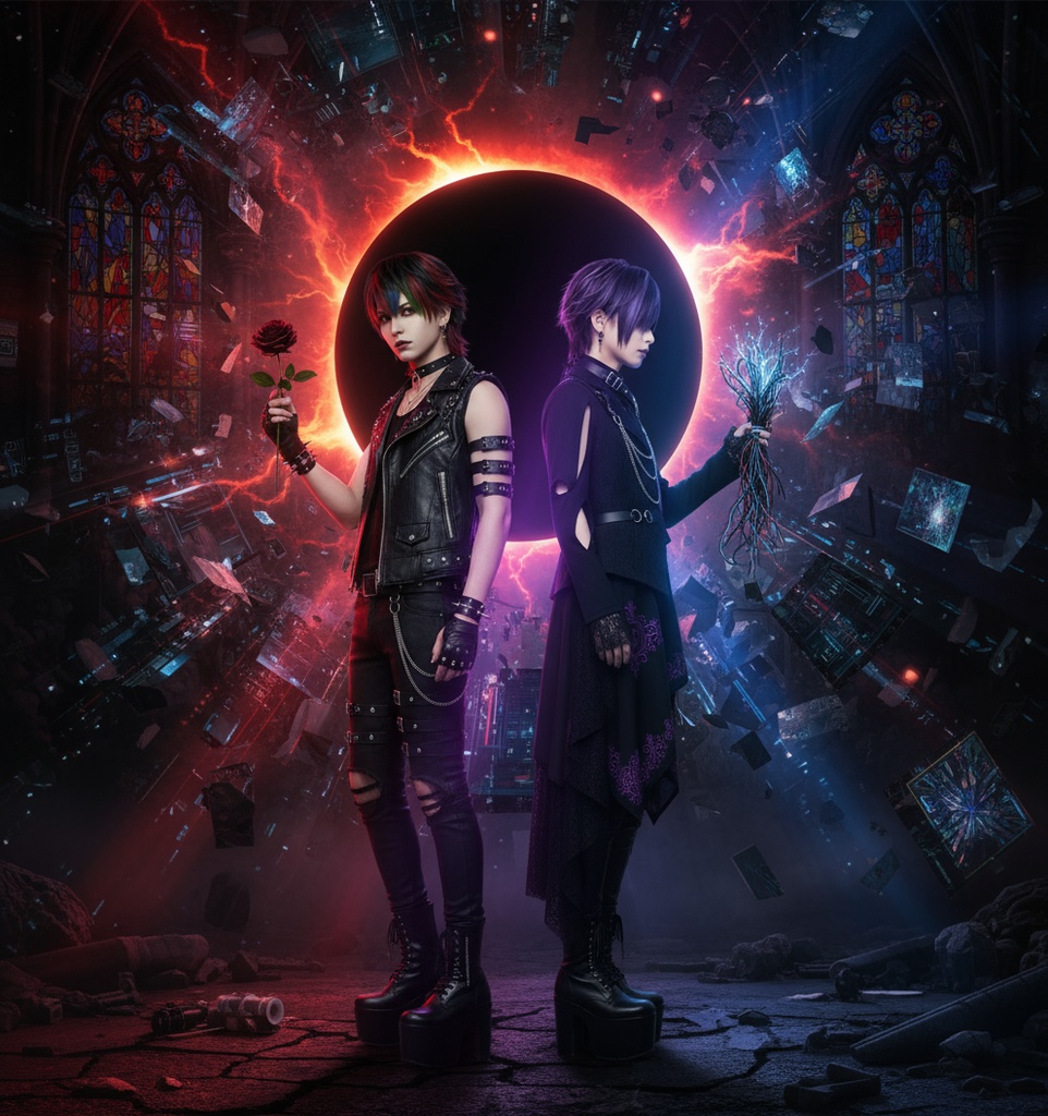 【コラボアルバム】《NOIR//FAITH》~滅びの中で、咲いた声~【ヴィジュアル系×ハードコア】