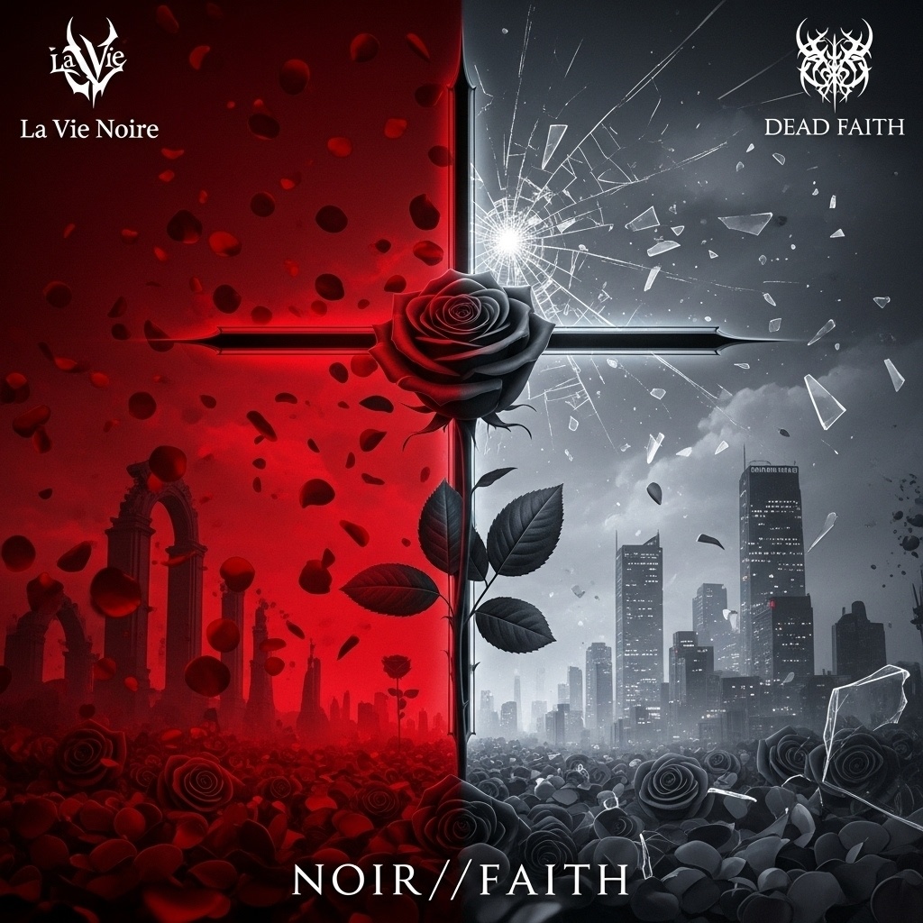 【コラボアルバム】《NOIR//FAITH》～滅びの中で、咲いた声～【ヴィジュアル系×ハードコア】