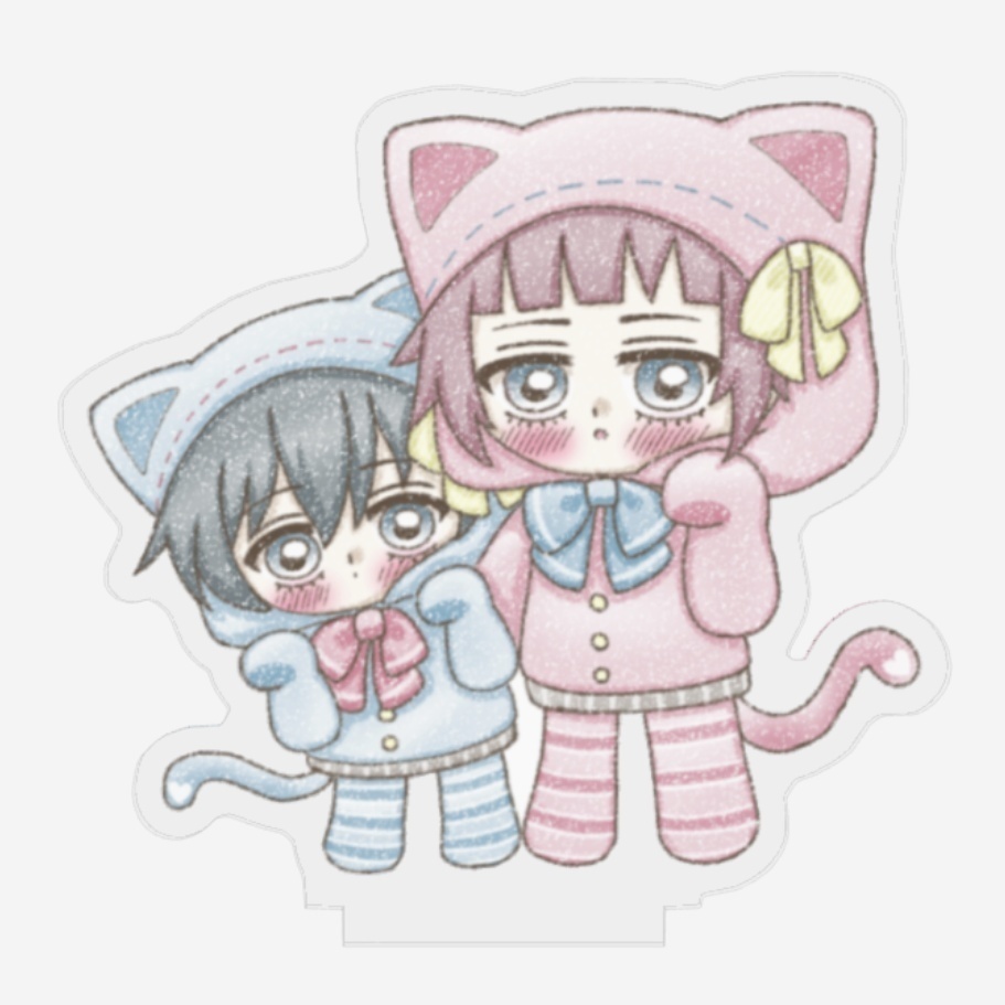 ねこ耳パーカーアクスタ