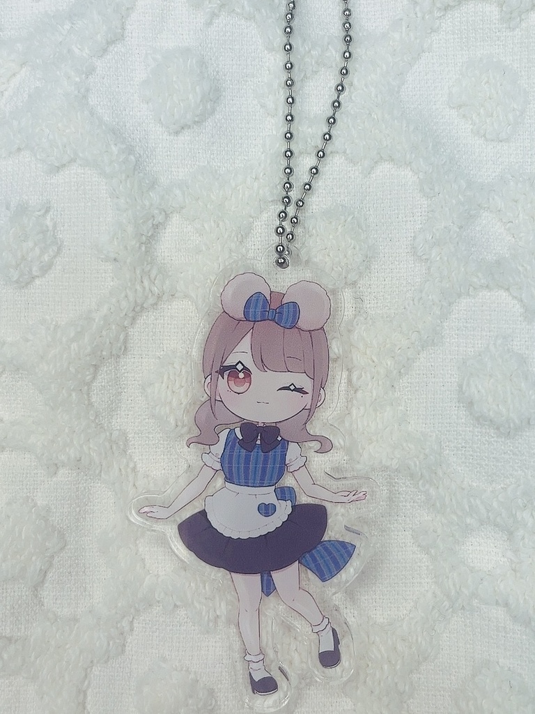 えりくまアクリルキーホルダーウインクver