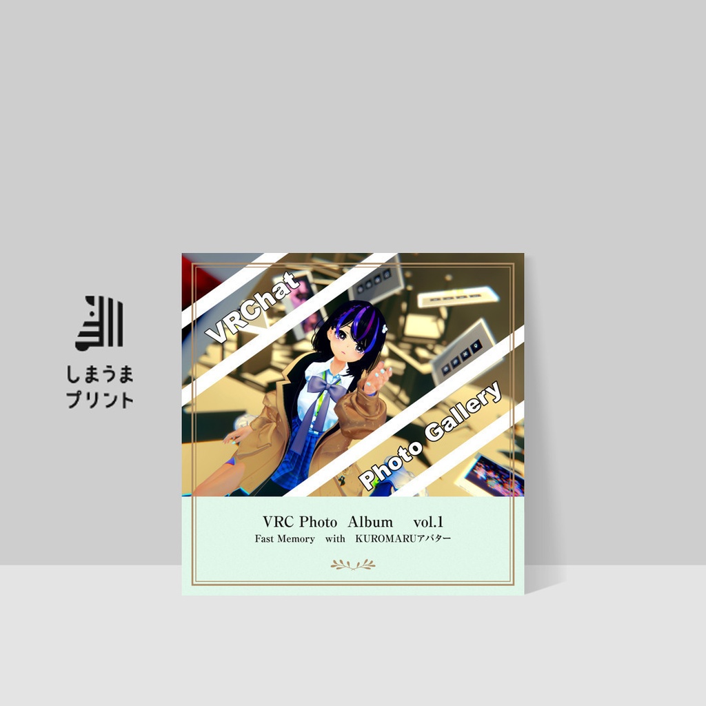 【写真集】[VRChat写真アルバム Vol.1　今までの軌跡] ／ 全96P A5スクエア