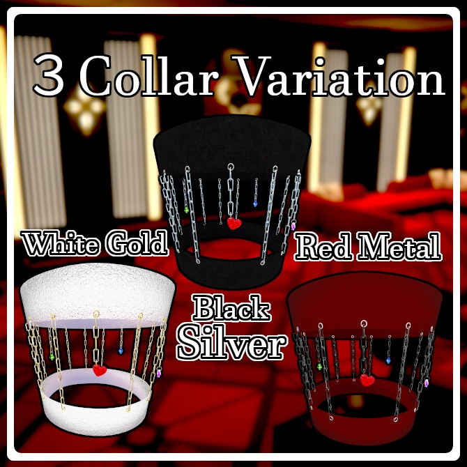 ✨発売記念セール✨ Four Suit Chain【複数アバター・MA対応】